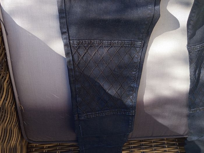 Jeans Superdry noir cire - photo numéro 5