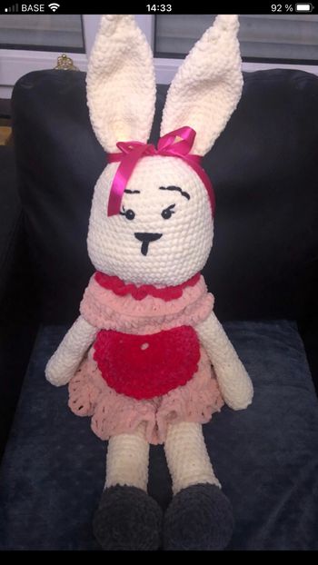 Lapin géant crochet