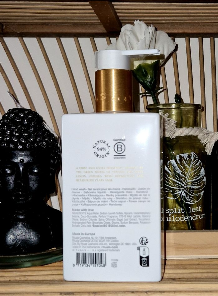 Savon mains rituals private collection savage garden neuf - photo numéro 2