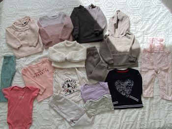 lot 13 pièces 24 mois fille