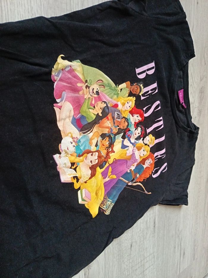 Tee shirt fille 14 ans Disney Princesse tbe - photo numéro 3