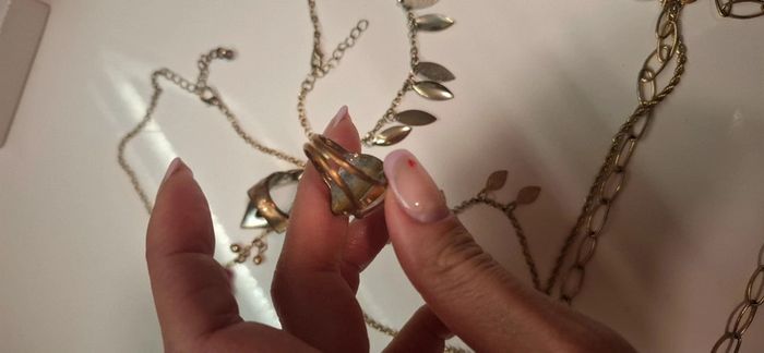 Lot bijoux dorés - photo numéro 7