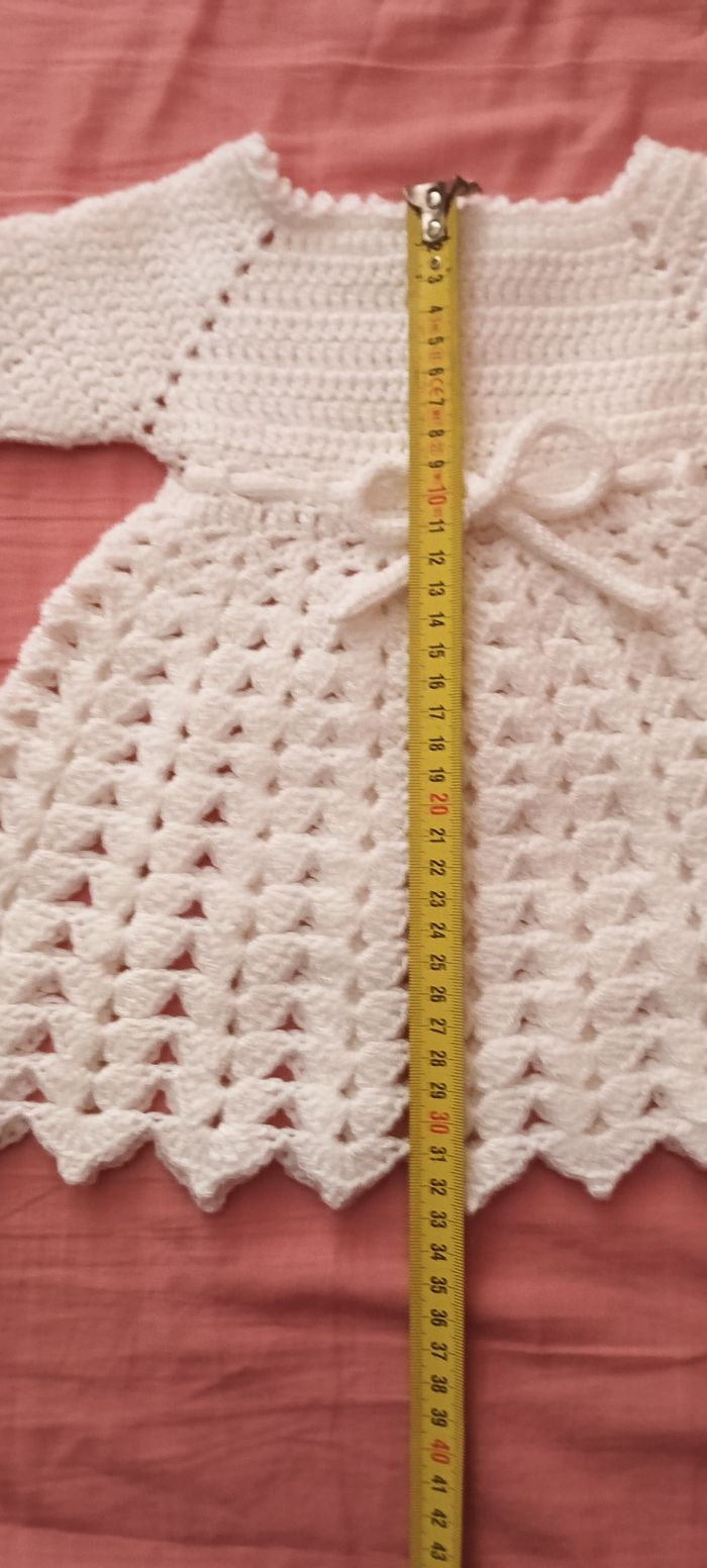 Robe bébé BIANCA taille naissance/1 mois - photo numéro 7