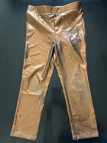 Legging doré stitch 4 ans