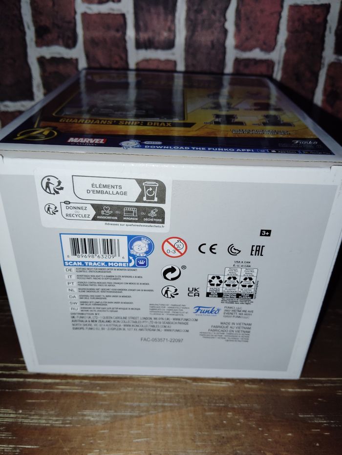 Funko pop Drax les gardiens de la galaxie - photo numéro 5