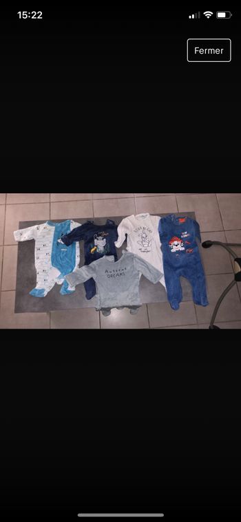 Lots pyjamas 3mois