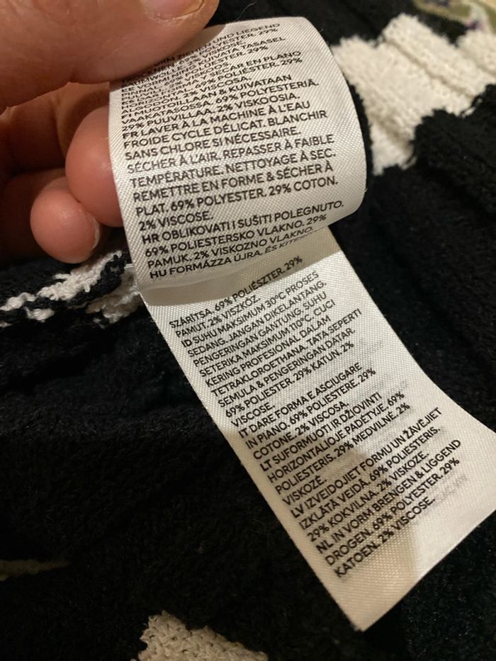 Superbe Pull Ample Bicolore Taille M Et Plus - photo numéro 11