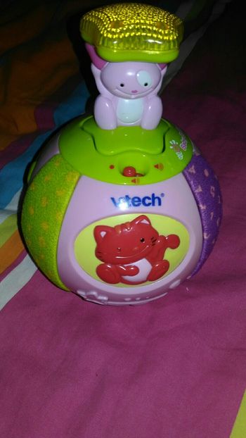 Baby balle surprises vtech rose