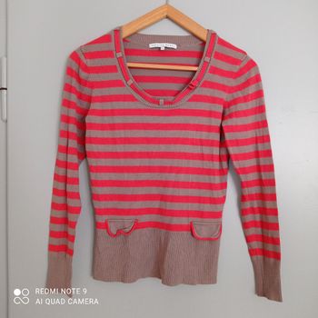 Pull à rayures t36/38