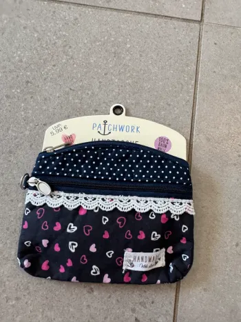 Petite pochette patchwork handtasche, neuve, 14*10cm