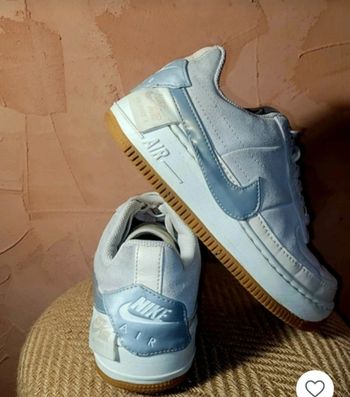 Basket nike authentique femme bleu clair