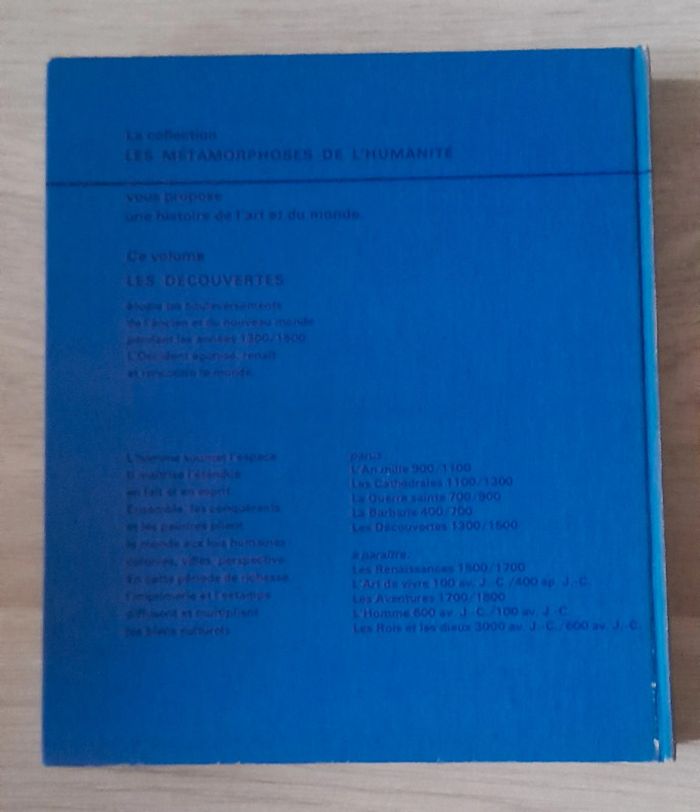 Les métamorphoses de l'humanité les découvertes histoire de l'art et du monde - photo numéro 3