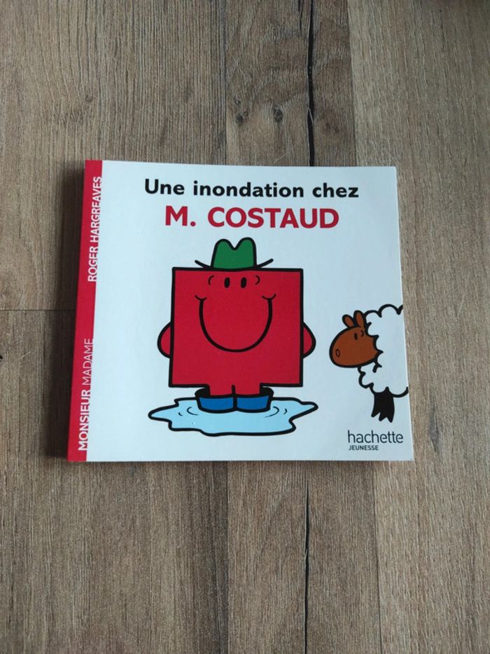 Livre : Une inondation chez M. Costaud