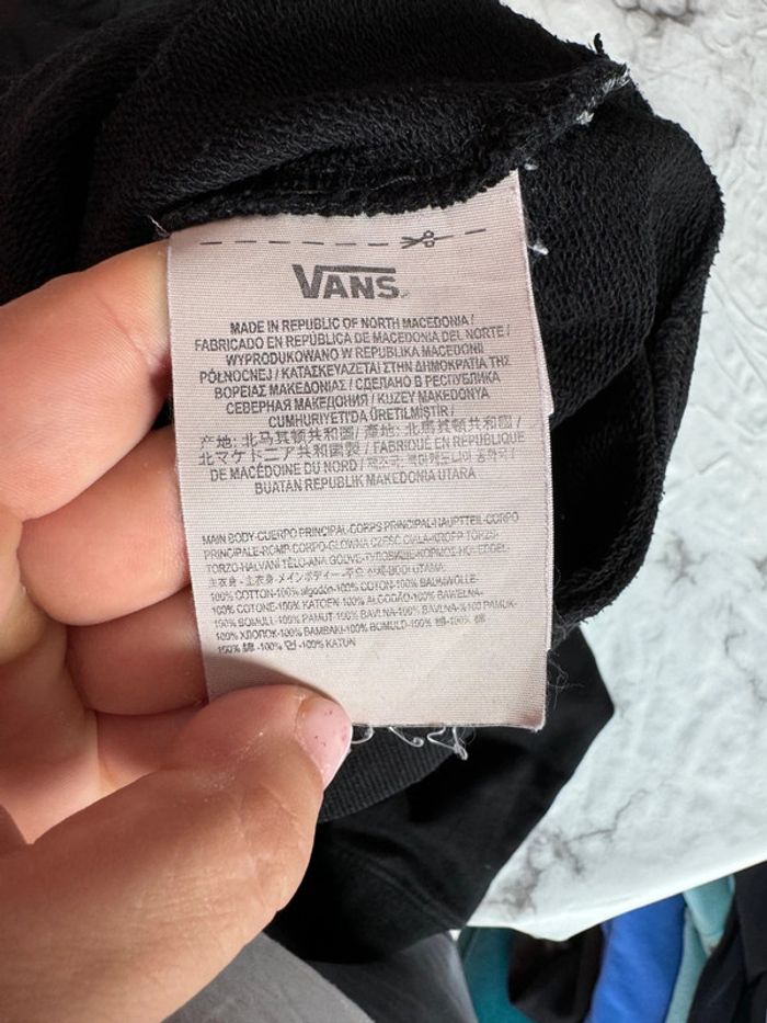 Sweat-shirt vans L enfant - photo numéro 6