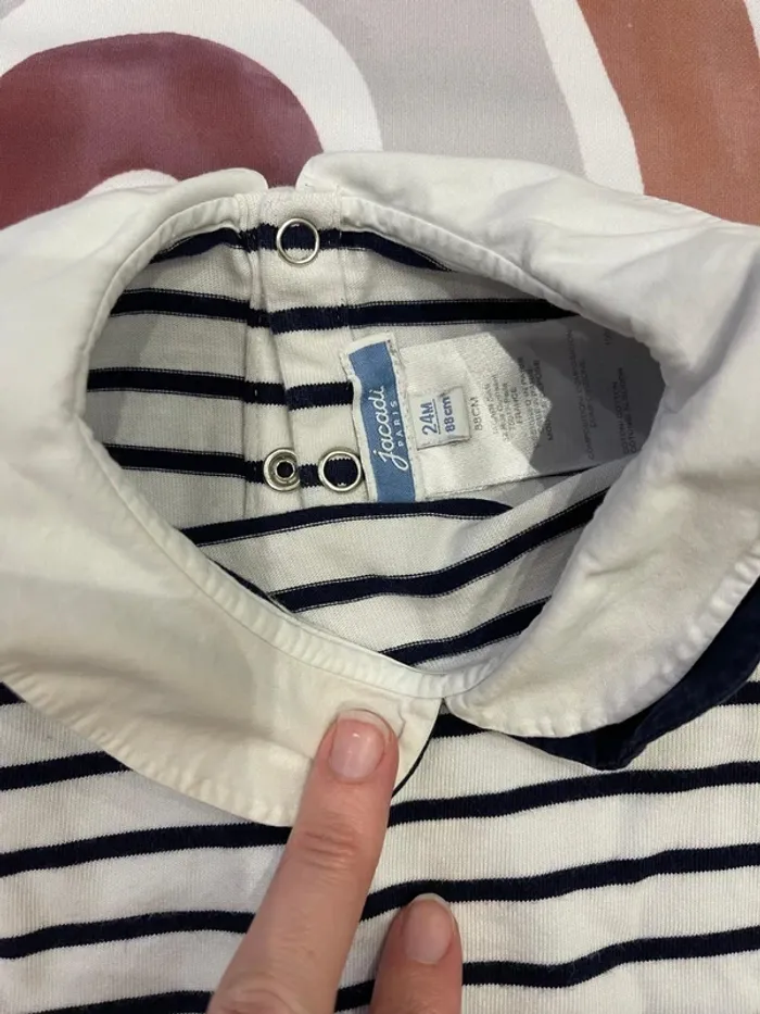 T-shirt manches longues bébé fille Jacadi – 24 mois - photo numéro 2