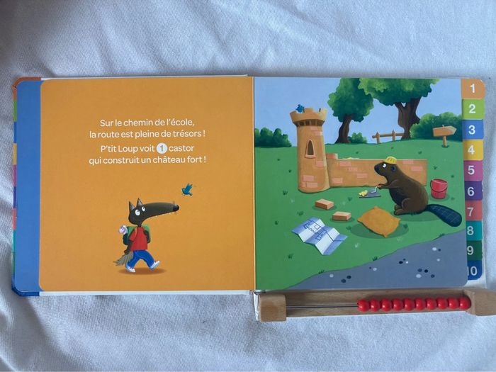 Petit loup mon premier livre à compter - photo numéro 2