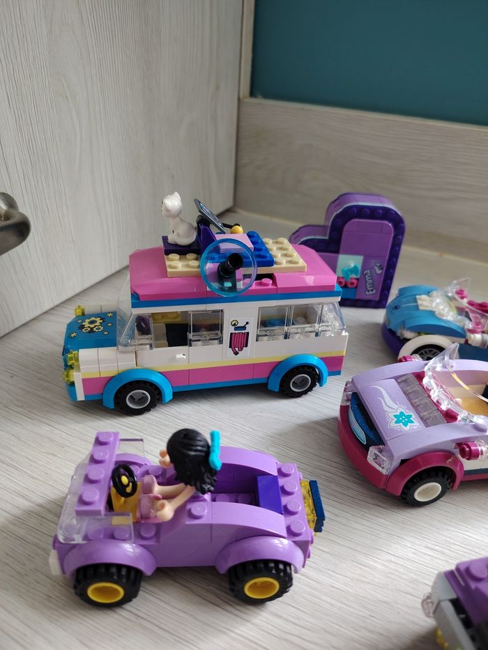 Gros lot véhicules lego friends - photo numéro 3