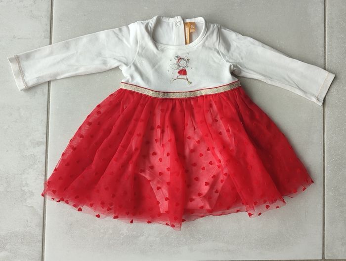 Magnifique tenue complète, portée une seule fois, comme NEUVE - taille 6 mois fille - marque Orchestra - 🪄🎀👶🏼 - photo numéro 5