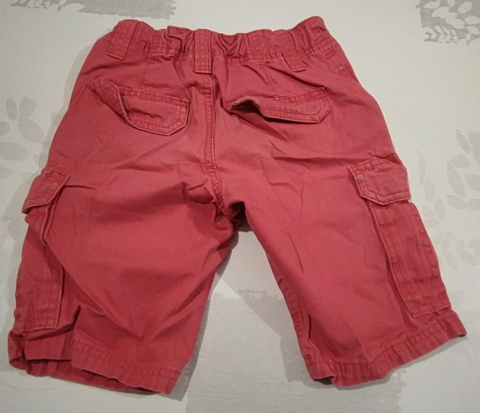 Bermuda orange en jean T : 8 ans - photo numéro 2