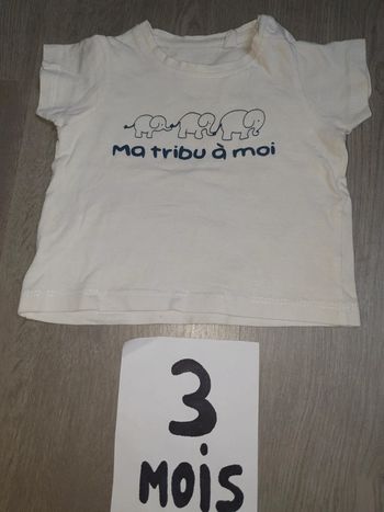 Maillot t-shirt 3mois