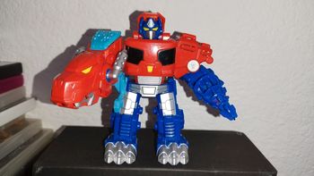 Figurine Transformers Optimus Rescue bot dino action figure Hasbro robot