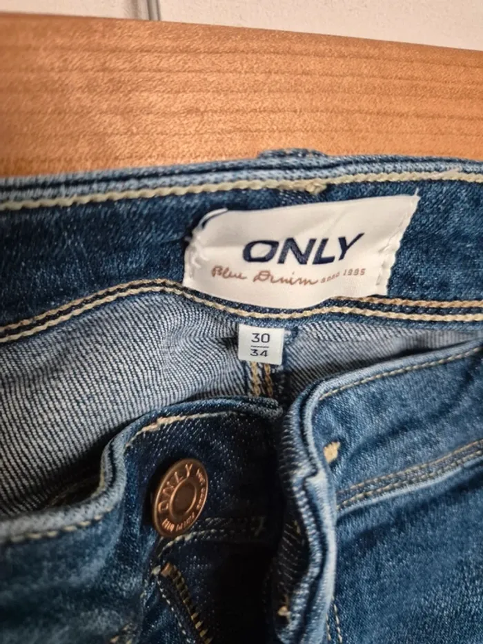 jean Super skinny low  Only W30 L34 - photo numéro 3