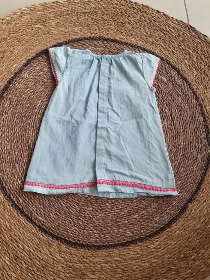 Jolie robe été taille 9 mois - photo numéro 2