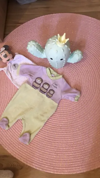 pyjama violet naissance