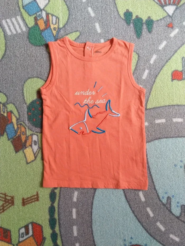 Ensemble Short et débardeur, neuf, gemo, taille 4 ans - photo numéro 7