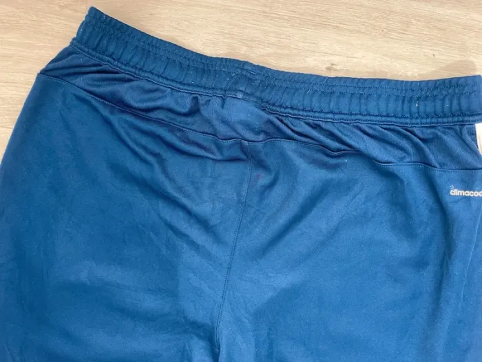 Jogging Adidas blue training pants Tiro 17 Climacool Mens L - photo numéro 11