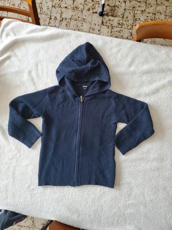 Gilet zippé 8 ans