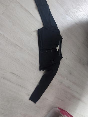 Gilet court bleu marine
