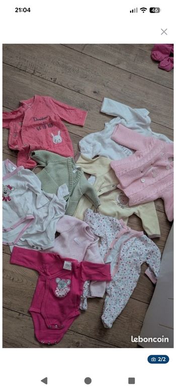 Lot vêtements