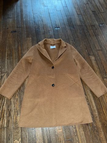 manteau Zara 14 ans Il y a de la laine dedans