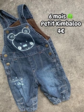 Salopette 🍀 6 mois 🍀 Petit Kimbaloo