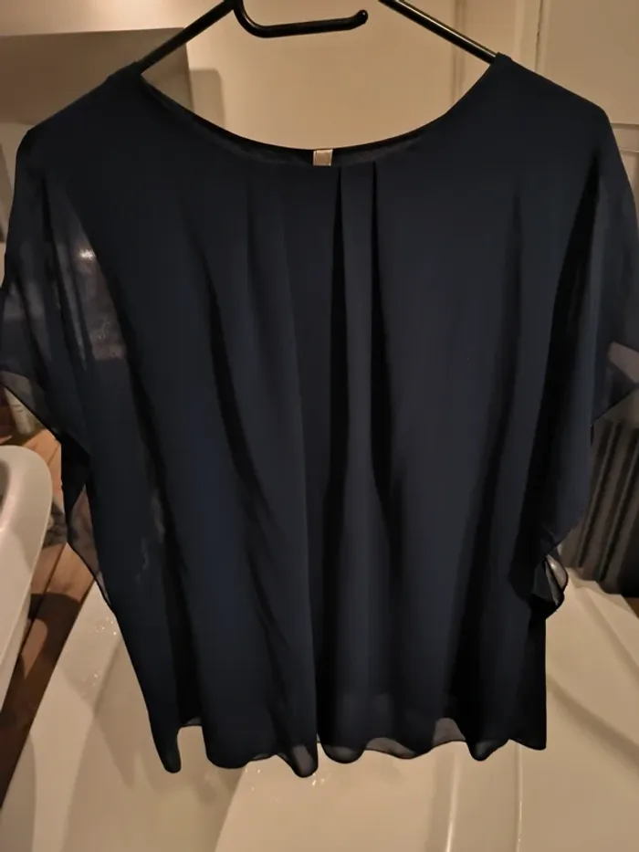 Top fluide femme