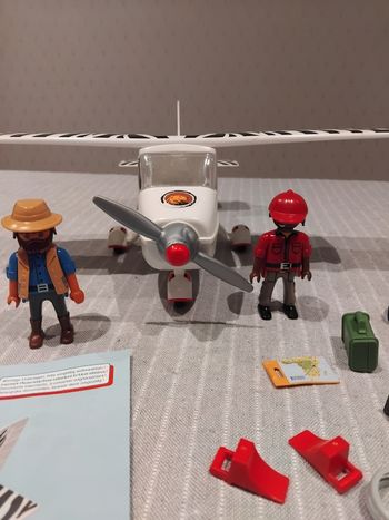Playmobil 6938 avion avec explorateurs