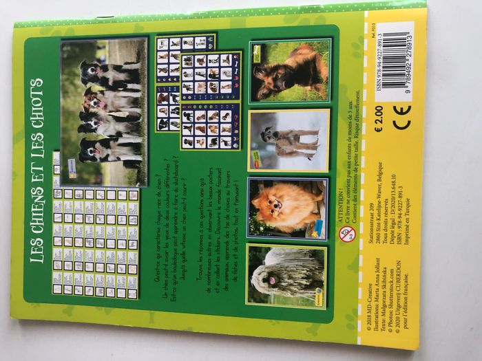 Livre autocollants sur les chiens - photo numéro 2