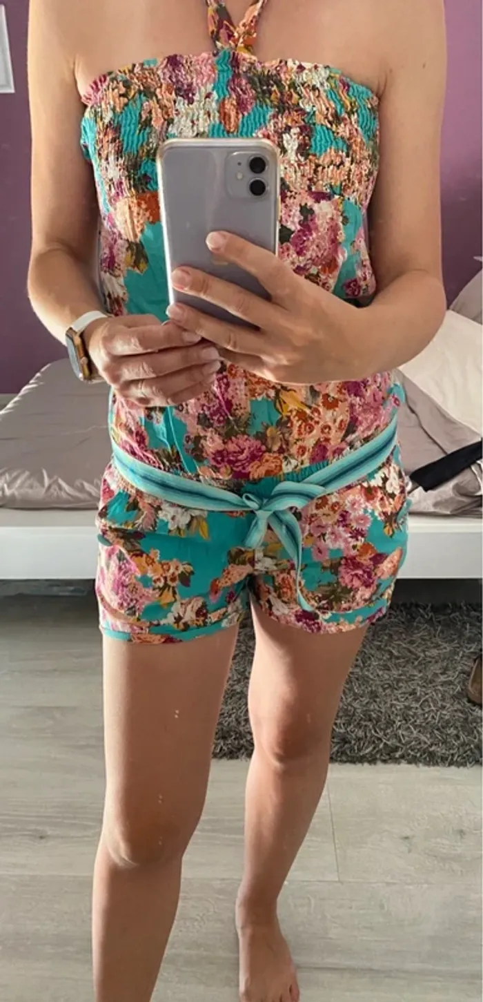 Combishort fleurie Promod - photo numéro 4