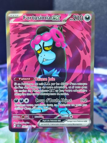 Carte pokémon neuve 🇨🇵 Fortusimia Ex 083/04 Fable Nébuleuse