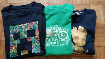 Lot de trois t-shirt manches longues