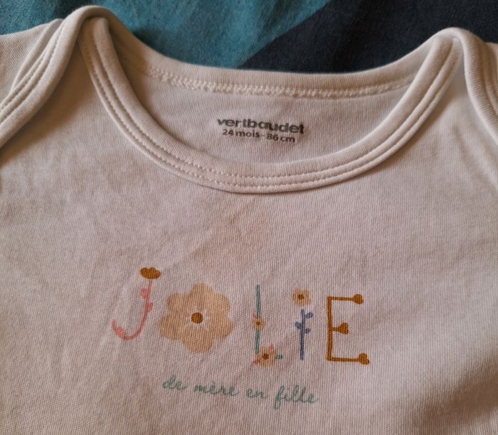 Lot de 4 bodys manches longues 24 mois - photo numéro 3