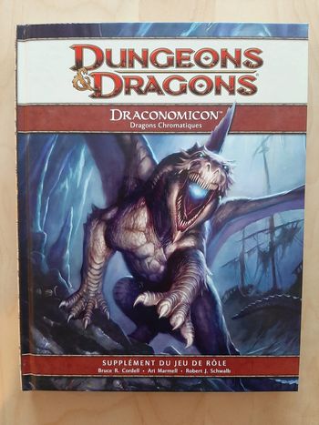 Supplément Draconomicon vol 1 - jeu de role D&D 4