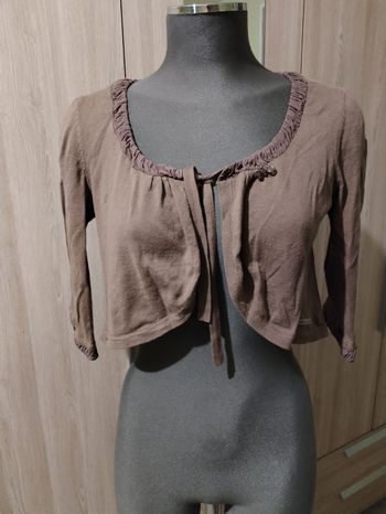 Boléro femme manches longues taille 40