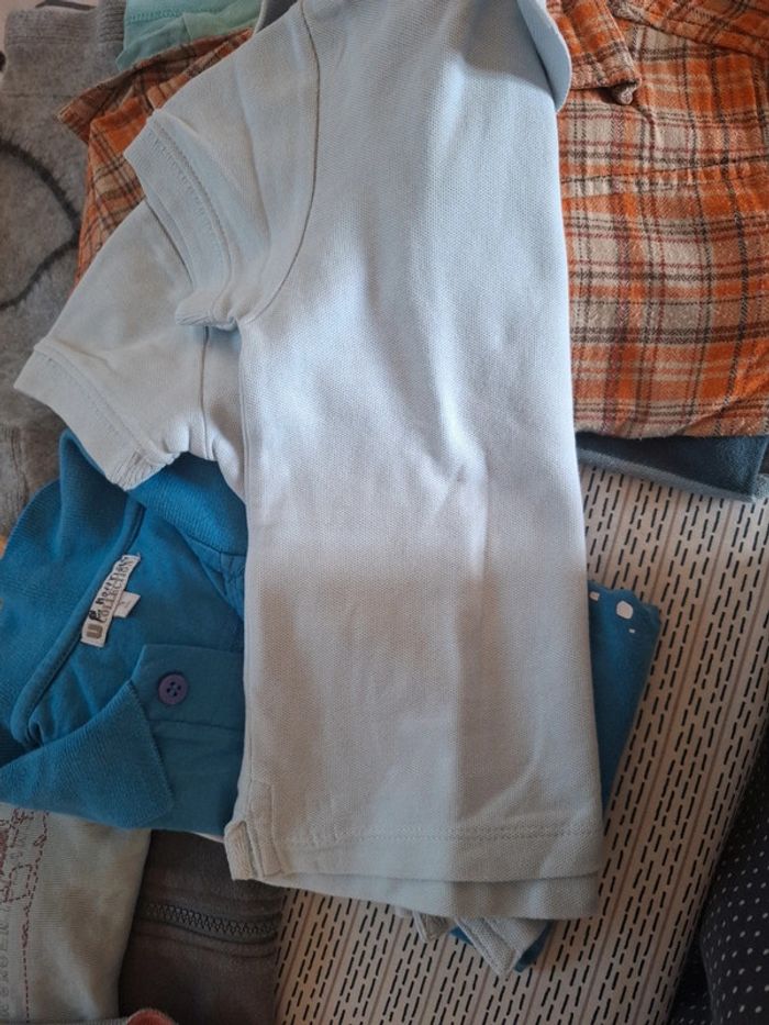 Lot 3 polos 3ans (2Neufs+1TBE) - photo numéro 8