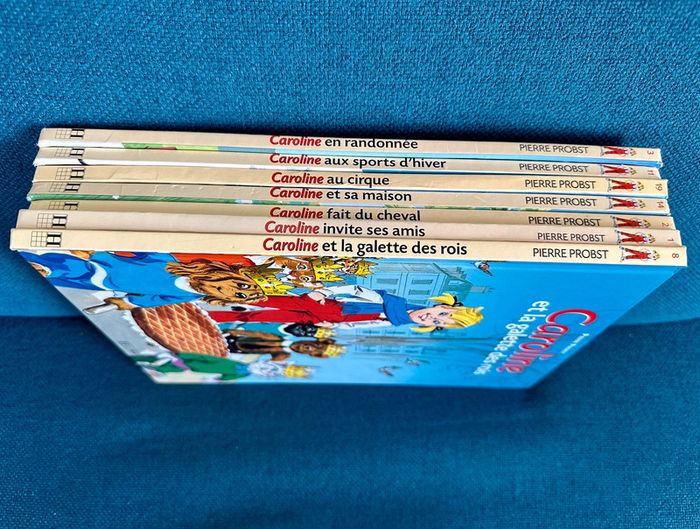 Lot de 7 albums Caroline Pierre Probst livres bd vintage collection ancien - photo numéro 2