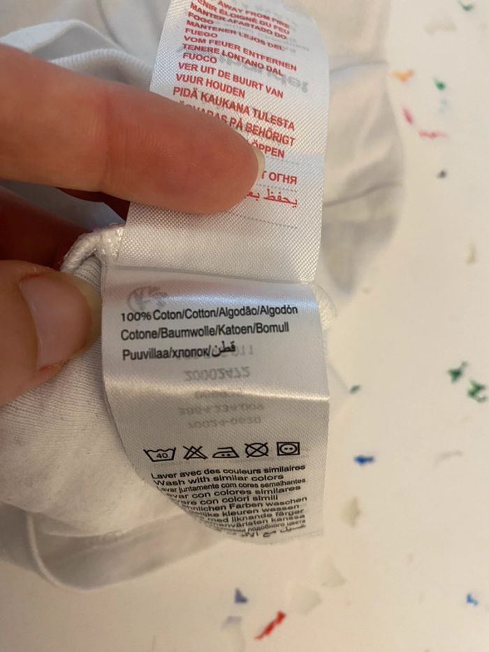 T-shirt manches longues col montant 9 mois Vertbaudet - photo numéro 3