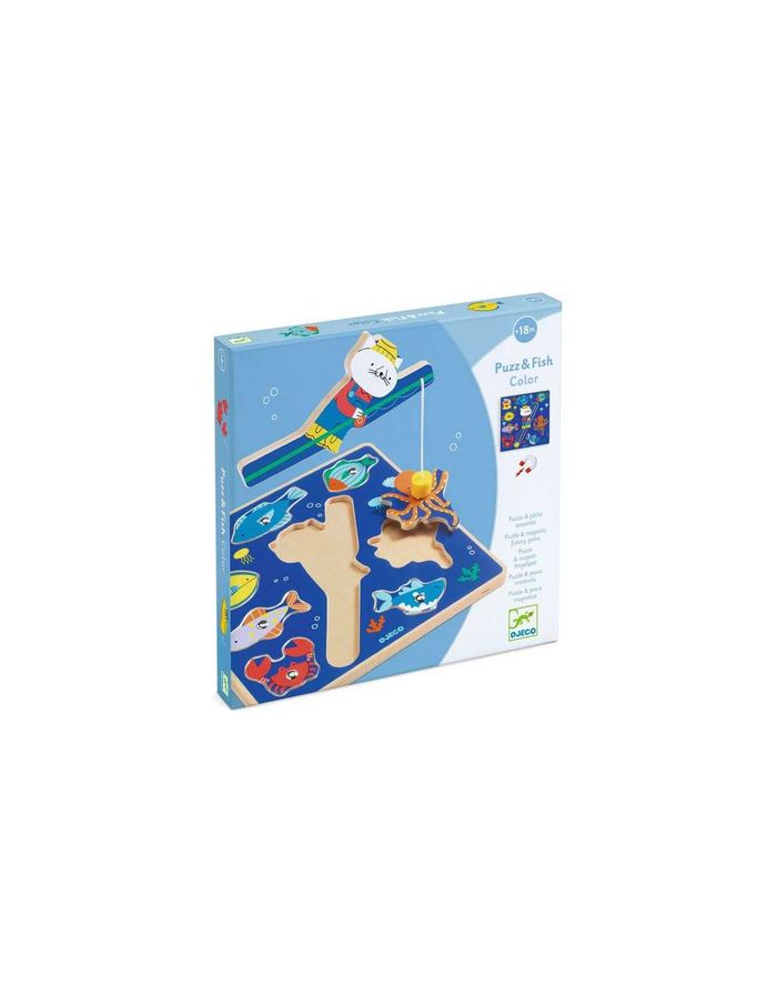 Puzz & Fish Color - Djeco puzzle bois NEUF - photo numéro 3