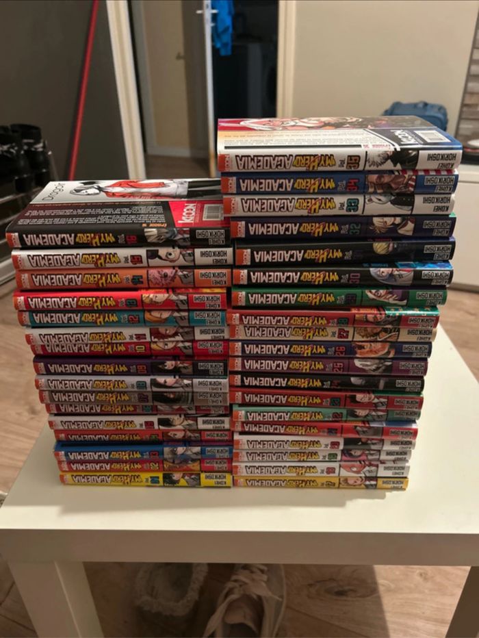Lot manga my Hero Academia tome 1 à 35