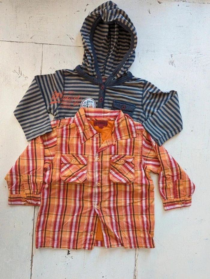 Lot de 2 hauts Petit Pirate 18 mois